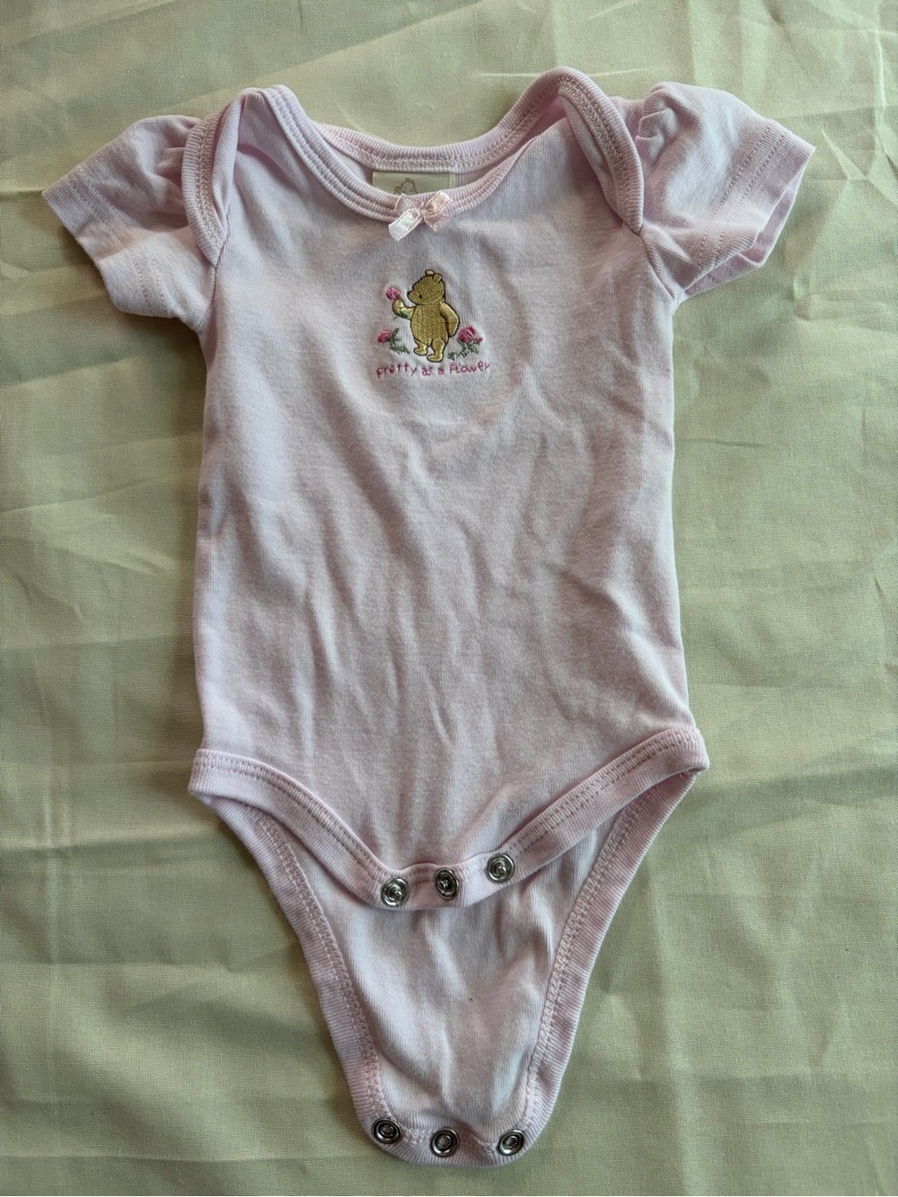 VINTAGE Disney Pooh Bear Embroidered Onesie